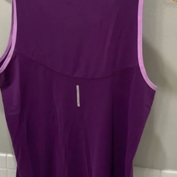 Tek Gear Two Tone Purple Pink Tank Large - Picture 2 of 6